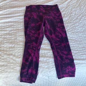 Lululemon cropped leggings